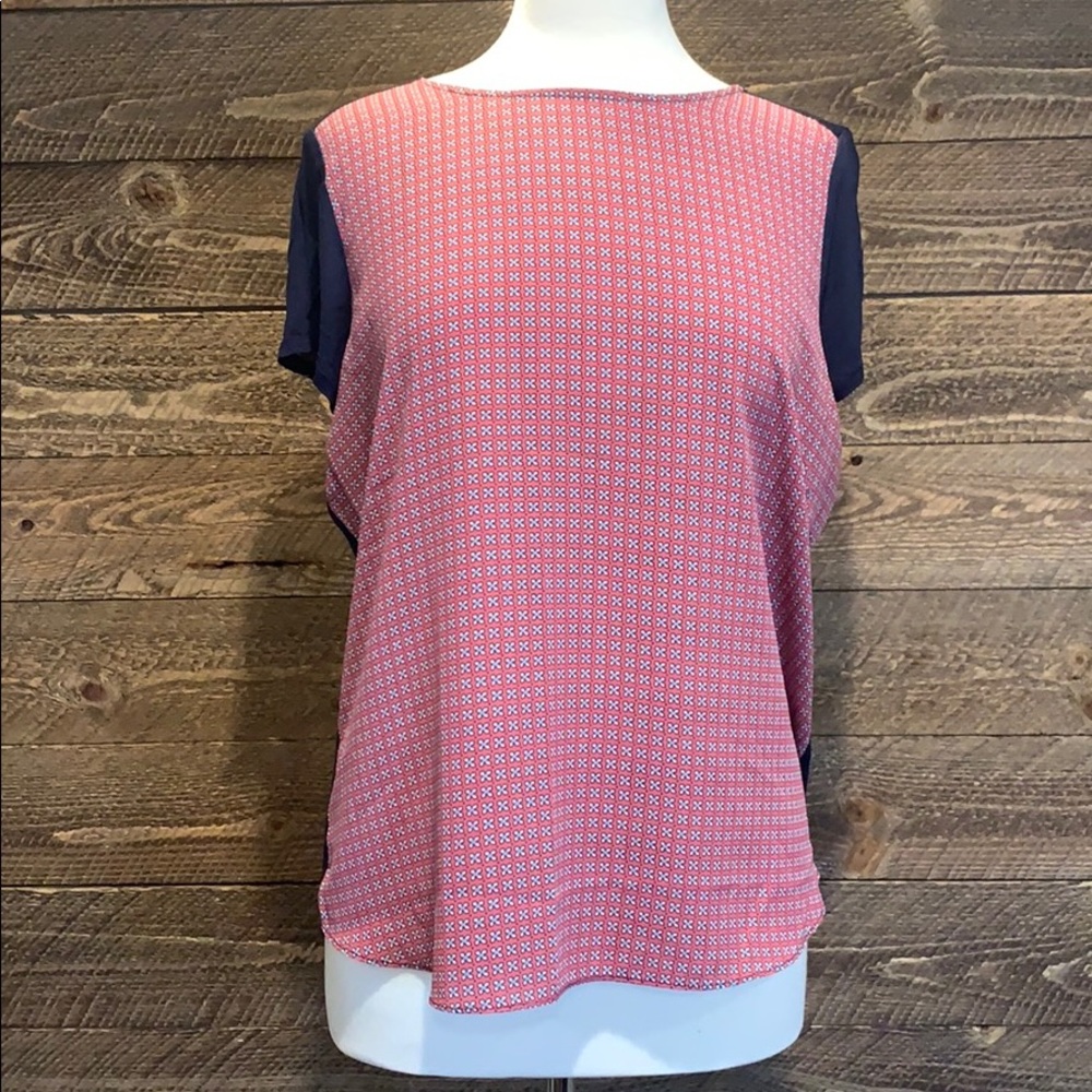 Ann Taylor | petite short sleeve blouse